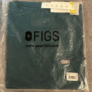 New in bag and NWT FIGS SCRUB TOP